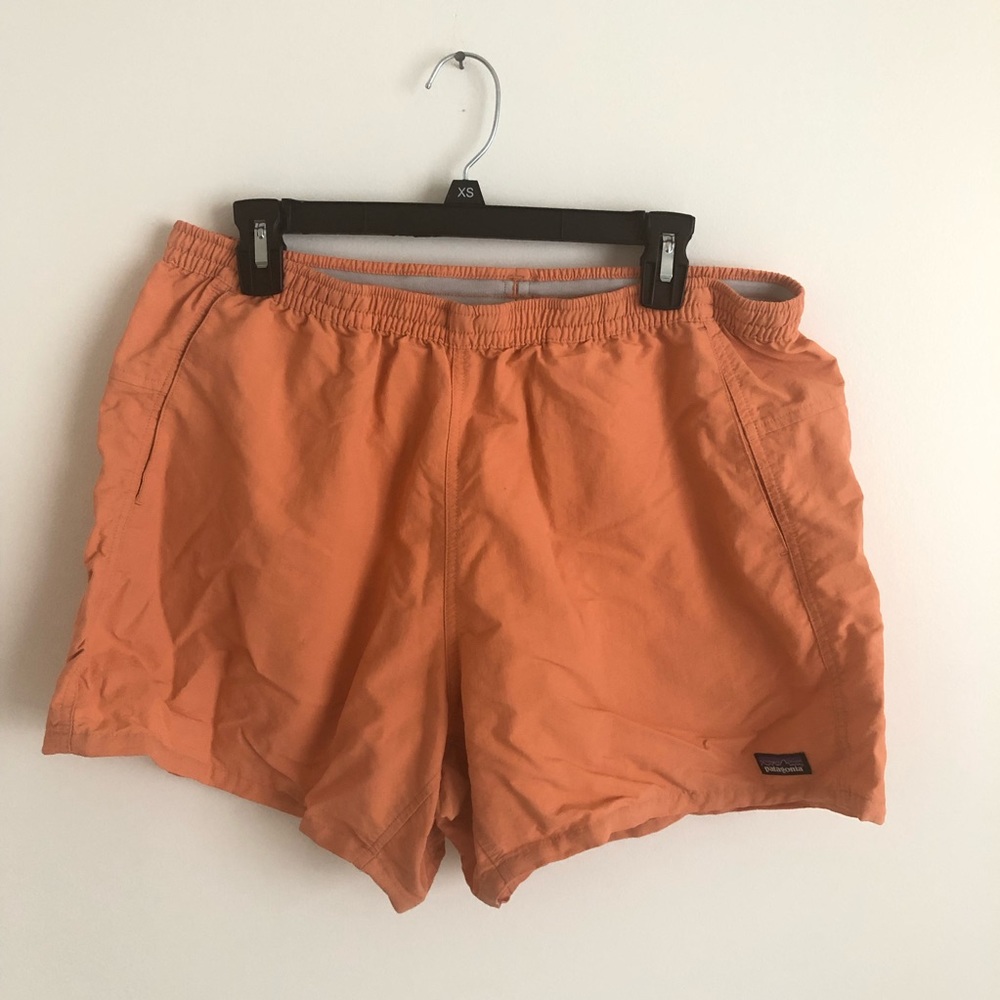 Patagonia Orange Baggies Shorts Size XL